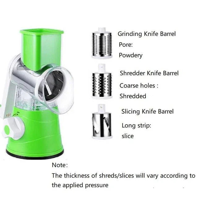 3 in 1 Vegetable Cutter Machine Food Graters Chopper Shredders