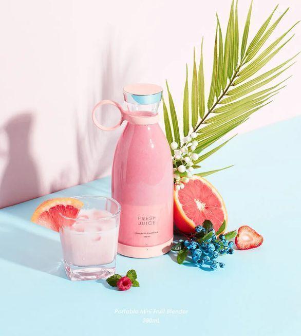 Mini Portable Blender Rechargeable Electric Fruit Juicer Mixers Rechargeable