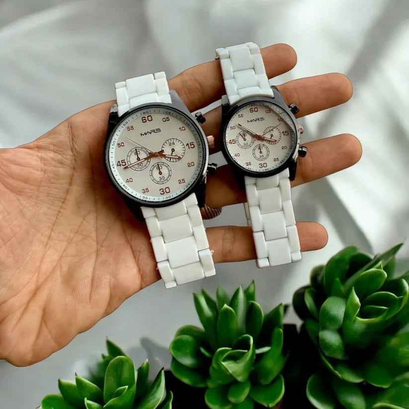 Premium Quality His & Her Couple Watch