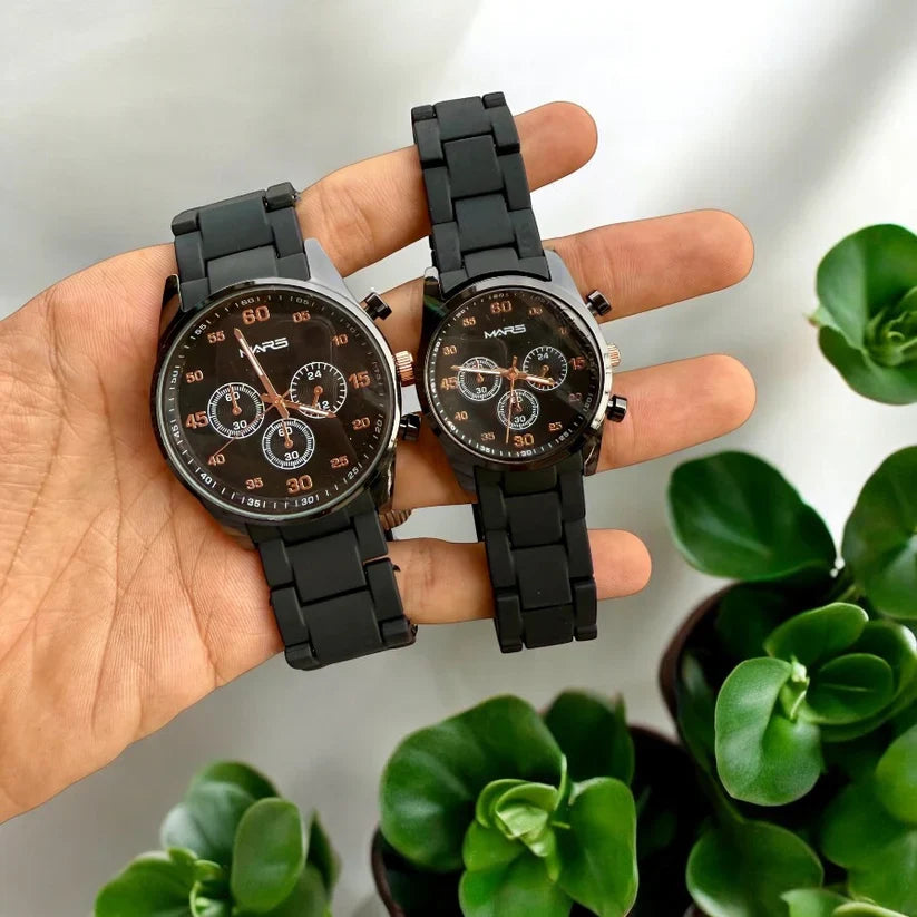Premium Quality His & Her Couple Watch