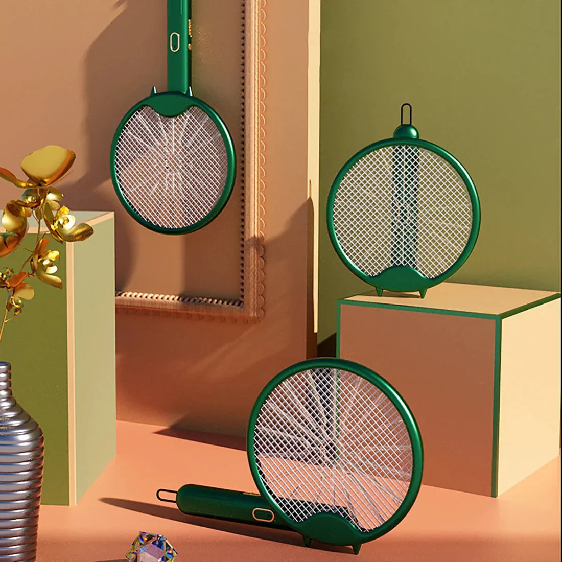3000V Electric Mosquito Racket Mosquito Killer Lamp