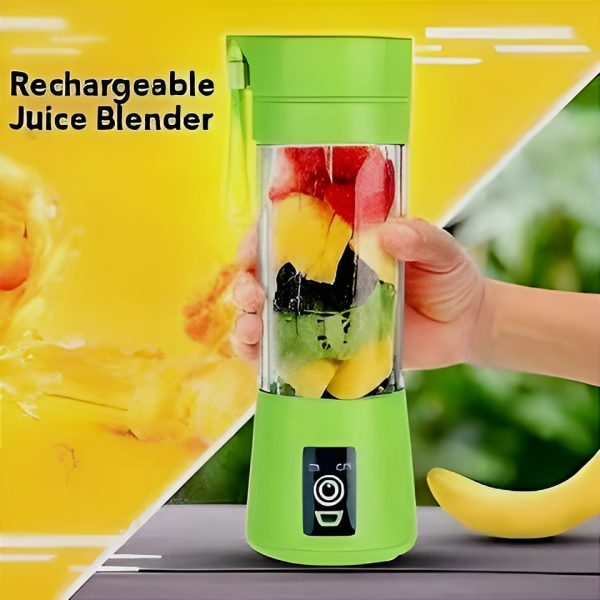 USB Rechargeable Mini Juicer Blender with 6 Blades