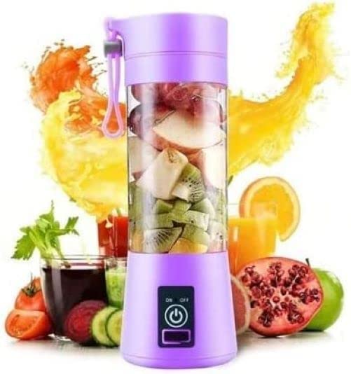 USB Rechargeable Mini Juicer Blender with 6 Blades